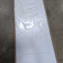 JUBEST 28"x80" 1-Panel Shaker Style White Primed Hollow Core Interior Molded Door Slab, NOT Included Hardware, Pre-Assembled Interior Door for Pantry, Laundry, Closet