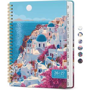 Taja Planner 2026-2027, Jul 2026-Jun 2027 Monthly & Weekly Calendar Planner
