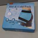 Comfytemp Hip Ice Pack Wrap for Sciatica Pain Relief, Hip Replacement Kit After Surgery, Reusable Gel Ice Pack for Injuries, Hot Cold Compress Recovery Items Physical Therapy for Men Women (L)