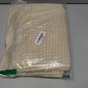 MIULEE Set of 2 Waffle Bathroom Rugs, Boho Bath Rugs Non Slip Washable, Super Absorbent Bath Mats, Ultra Soft Rubber Backed Shower Mats for Bathroom Floor, Tub, Pale Beige, 17"x24"+18"x30"