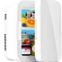 Mini Fridge for Bedroom - Portable 4 Liter/6 Can Cooler & Warmer for Skincare, Cosmetics, Makeup, Medicine & Food - Small Refrigerator with AC/DC Power for Home, Car, Dorm & Office
