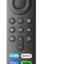Voice Replacement Remote Control Compatible with Fire TV Stick,TV Cube and Amazon Fire Smart TVs