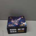 SainSmart Jr. Rocket Launcher for Kids - Upgraded Version, 200 ft Self Launching Motorized Rocket Toy with LED and Safety Parachute, Outdoor Toys for Ages 8-12, Birthday for Kids