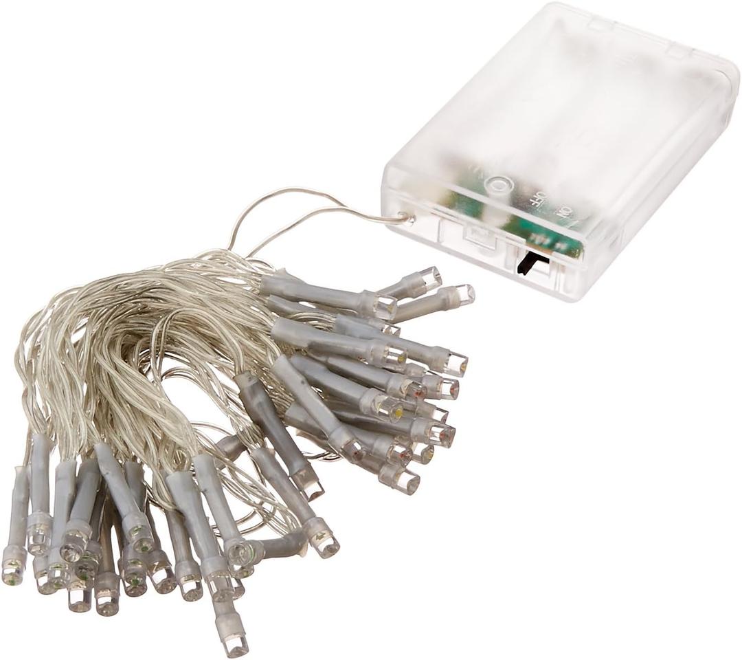 Perfect Holiday 40-LED 4M Battery Operated String Light, Multicolor