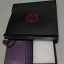 Defencase for Galaxy S26 Ultra Case Wallet with RFID Blocking Card Holder for Women Men, PU Leather Magnetic Snap Flip Wrist Strap Zipper Wallet Phone Cases for Samsung Galaxy S26 Ultra 6.9", Purple