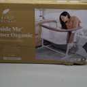 Baby Delight Beside Me Dreamer Bassinet | Bedside Sleeper & Baby Bassinet | 6-Position Height Adjustment | 100% GOTS Certified Organic Cotton Fabric | Organic Mocha