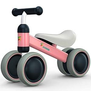 Avenor Baby Balance Bike for 1 Year Old Girl Gifts 1024 Month Toddler Balance Bike First Birthday Gift No Pedal Infant 4 Wheels Bicycle
