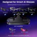 Charger Compatible with RayBan Meta Smart Glasses - Charging Stand Dock Station Compatible with Ray Ban Wayfarer Gen 2 1 - Accessories Cable for Skyler Headliner AI Glass