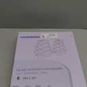 8 Pack Borosilicate Glass Food Storage Containers with Lids, Glass Meal Prep Containers, Airtight Bento Lunch Boxes with Snap Locks, Oven, Freezer and Dishwasher Safe, BPA Free, Kitchen Storage Set (Deep Black)