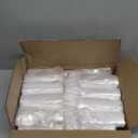 Aluf Plastics High Density Bags, 10 Gallon, 1000 Count, 6 Micron (eq), 24" x 24", Clear, for Bathroom, Office, Industrial, Commercial, Janitorial, Municipal, Recycling