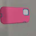 XINLINE Compatible with iPhone 13 Case [2 Screen Protectors ] Military Grade Full Body Cover, Heavy Duty Shockproof Drop Proof Protection Case 6.1"(Pink Blue)