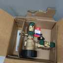 Watts 800M4-QT Anti-Siphon Pressure Vacuum Breaker Quarter Turn Shutoff, Tee Handles, 1 Inch, Bronze