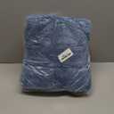 LOCHAS Bathroom Rugs, 24" x 70" Long Bath Rug, Non Slip Washable Bathroom Runner Rug Soft Absorbent Bath Mat for Shower, Shaggy Plush Luxury Large Bath Rug, Blue