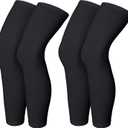 Skylety Compression Leg Sleeve Full Length Leg Sleeves Sports Cycling for Men Women, Running, Basketball