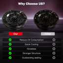 cciyu AC Clutch 2007-2008 for Dodge Caliber 1.8L 2.0L 2.4L for Jeep Compass Patriot 2.0L 2.4L 2007-2008 AC Compressor Clutch for Car 97395 98395