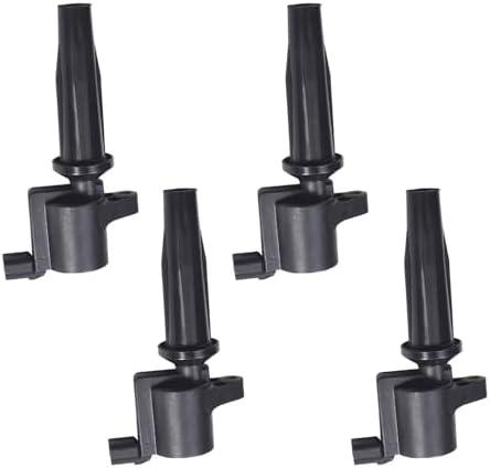 ENA Set of 4 Ignition Coil Pack Compatible with Ford Escape Fusion MKZ Mariner Milan Replacement for FD505 DG501 DG504 DG541 DG507
