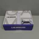 FCHOZY 2026 Upgraded Retro Gaming Console, Classic Video Games with 4K HDMI, 20,000+ Games and 23 Emulators, Nostalgia Game Stick Pro, Upgraded Dual 2.4G Wireless Controllers 64GB (White)