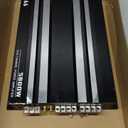 Car Power Amplifier 4-Channel Slim Stereo Car Audio Amplifier Amp 12V (4 Channel - 13.39 inch)