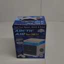 Arctic Air Pure Chill 2.0 Evaporative Air Cooler by Ontel - Powerful, Quiet, Lightweight and Portable Space Cooler with Hydro-Chill Technology For Bedroom, Office, Living Room & More,Blue