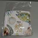 Sea Turtle Coral Nautical Kitchen Towels Set of 2 Dish Towels Kitchen Hand Towels Absorbent Quick Dry Microfiber Cloth Dish Towels Drying Towel 18" x 26",