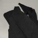 Winter Shawl Wraps Women Knitted Shawls and Wraps Cardigan Cape Wool Pashmina Shoulder Top Sweater Shawl Scarf 2025 (Black)