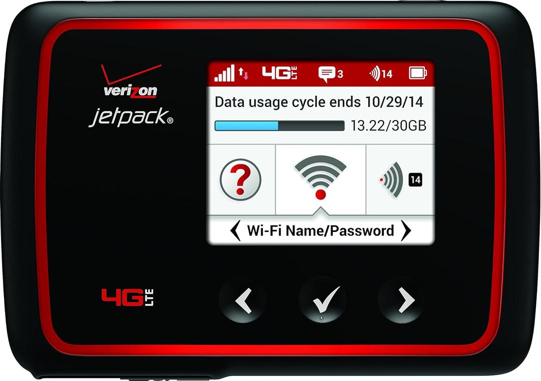 Verizon MiFi 6620L Jetpack 4G LTE Mobile Hotspot (Verizon Wireless)