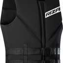 Adult Swim Vest for Men & Women, Water Sports Neoprene Buoyancy Jacket with Adjustable Zipper and Dual Buckles for Swimming, Boating, Kayaking, Fishing, Paddle Boarding, Canoeing, and Wakeboarding, X-Large