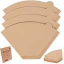 3 x ANTETOK Disposable Coffee Filters - 100 Count Cone Coffee Filters #2,Unbleached Natural Coffee Paper Filters 2-6 Cup,Compatible with Pour Over Coffee Maker