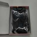 Flufymooz Ponytail Extension, Flexible Wrap Around Ponytail Extension Long Wavy Curly Ponytail Hair Extensions Natural pony tail Synthetic Hairpiece for Women 32 Inch (Black Brown)