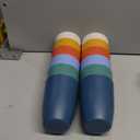 LuckyZone Wheat Straw Unbreakable Cup - 12 oz Reusable Drinking Glasses Sets for Kitchen, Home - Dishwasher Safe Tumbler - BPA Free & Eco-Friendly (12Pcs/6Color)