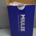 MIULEE Set of 2 Waffle Bathroom Rugs, Boho Bath Rugs Non Slip Washable, Super Absorbent Bath Mats, Ultra Soft Rubber Backed Shower Mats for Bathroom Floor, Tub, Pink, 17"x24"+18"x30"