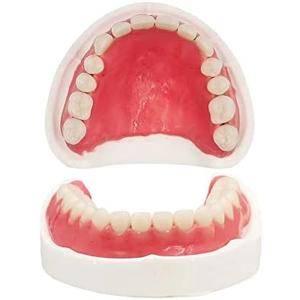 Do It Yourself Denture Fake Teeth Top and Bottom Temporary Teeth for Improve Smiling