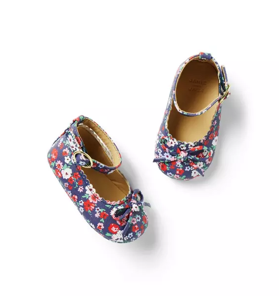 Janie and Jack 
Baby Floral Ballet Flat
12-18 M