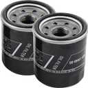 Oil Filter Compatible with Yamaha Honda Outboard Engines 9.9-115 HP 5GH-13440-71-00 5GH-13440-00-00 5GH-13440-30-00 5GH-13440-70-00 15400-PFB-007, Yamaha F100 F115 F15 F25 F30 F40 F50 2 Pack