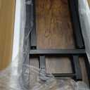 TEMI Small Computer Desk Folding Table - 35.8" Foldable Office Desk, No Assembly, Perfect for Small Spaces in Bedroom, Dorm, or Apartment, Portable Mini Desk or Study Table with Compact Design, Brown