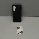 FNTCASE for Samsung Galaxy S23-FE Case: Military Grade Protective Hard Phone Case with Kickstand | Screen Protector | Shockproof TPU Full Protection Drop Proof Phone Cover for Galaxy S23 FE 5G Black