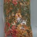 HyeFlora Artificial Fall Flowers Faux Mums for Outdoor Indoor Garden Home Decoration, Faux Flower Daisy with Eucalyptus Leaves Fake Mums Plants Greenery Boxwood Porch Patio, 12 Bundles