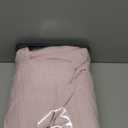 Pinch Pleat Light Pink Semi Sheer Curtains 108 Inches Long for Girls Bedroom Living Room Light Filtering Pleated Linen 108 Inch Curtains Drape Window 2 Panels Set Pink Blush Babys Nursery