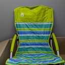 Coleman Utopia Breeze Lightweight Beach Chair with Cup Holder, Comfortable Portable Outdoor Chair with Carry Bag, Supports up to 250lbs, Great for Beach & Yard