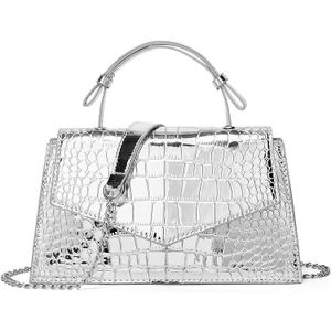 Small Silver Bag Crossbody Bags Satchels Y2K Evening Bags Handbag for Women Hobo Bags Shoulder Bags Tote Bag for Women 2026