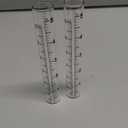 5" Capacity Rain Gauge Plastic Tubes, Pack Of 2