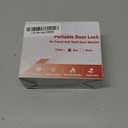 Door Stoppers Security,Portable Door Jammer for Travel Security Anti Theft,Door Lock Brace,Apartment Hotel Door Lock for Women,Personal Protection (no Alarm