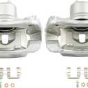 SCITOO Front Driver & Passenger Disc Brake Calipers 19B7156 19B7157