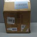 10 Inch Plant Pot Ceramic Planter Pot with Drainage Hole and Saucer Round Planter Large Flower Pot for Indoor Outdoor Plants Home Garden Decor White