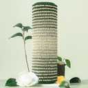 BSICPRO Bath Mat Rug for Bathroom Non Slip 20 x 32 Inches Water Absorbent Chenille Bathroom Floor Mats Machine Washable (Green)