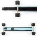 Hip Thrust Belt for Dumbbells HeavyBooty Belt for Hip ThrustDumbbell Belt for Hip Thrust (Sky Blue)