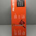 Fill-Rite FR152 Piston Hand Pump with Hose & Nozzle Spout, Red