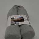 Dot&Dot Twist Memory Foam Travel Pillow for Airplanes - Travel Neck Pillow for Sleeping - Airplane Pillow for Neck Support, Chin, Lumbar and Leg - Adjustable, Bendable Neck Roll Pillow (Gray)