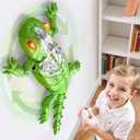 Wall Crawler Gecko, Rechargeable Remote Control Robot Kids Toys, Floor/Wall Crawling Dual Modes Wall Climbing Gecko Electric Lizard Toy, Prank Toys Birthday Gifts for Boys & Girls Ages 3 & Up