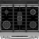 Stove Top Protector for General Electric GE Gas Range Stove Top, Custom Fit Ultra Thin Reusable Burner Splatter Spill Guard Protective Cover Liner - PGS960EELES